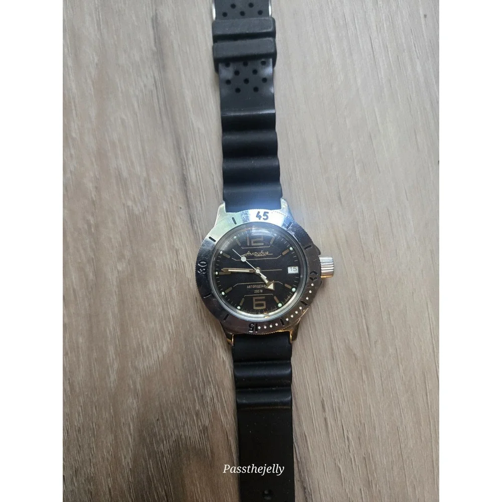 Vostok Amphibia 120697 Diver Watch Mechanical Automatic Sport